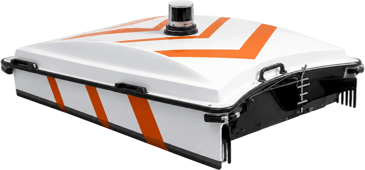 Dron acuático WasteShark de AV Soluciones